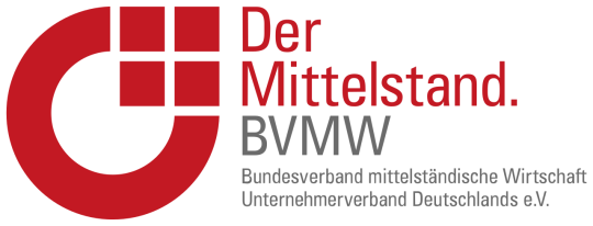 The logo of the German Association for Small and Medium-sized Businesses.